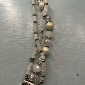 Apple Watch band// beaded//almost new//elevates an outfit with functionality